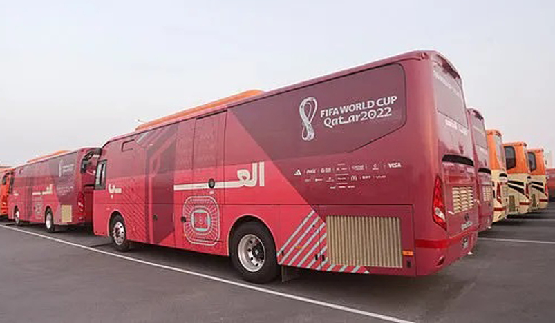 FIFA World Cup Qatar 2022 buses